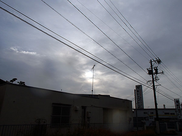 青空が見え出した